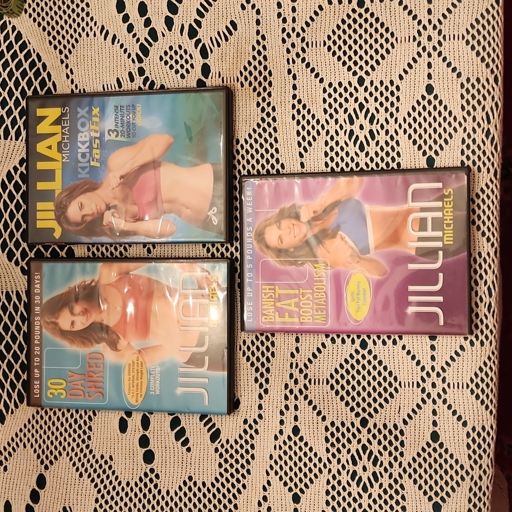 Jillian Michael's Workout DVD Lot